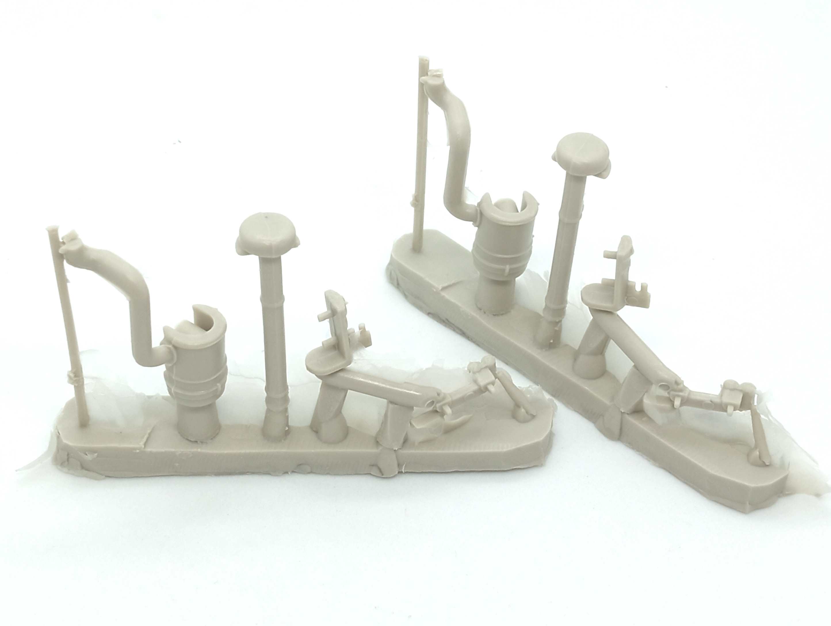 1:43 Воздухозаборник Камский 5320, комплект 2 шт - UM275