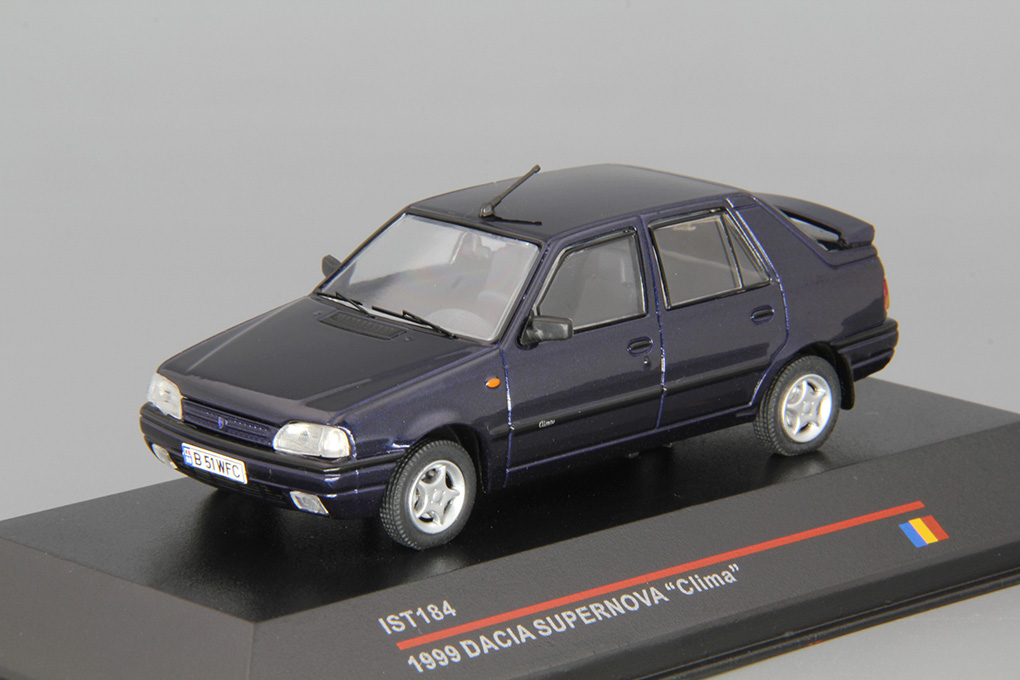 1:43 DACIA Supernova Clima (1999), metallic blue - IST184-X1