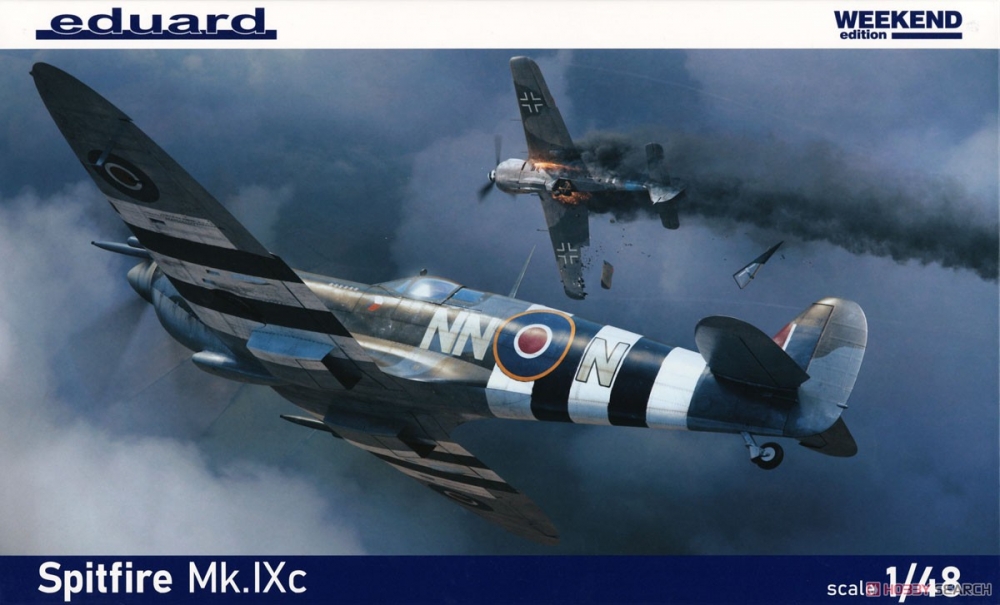 1:48 Сборная модель Истребитель Spitfire Mk. IXc - 84183