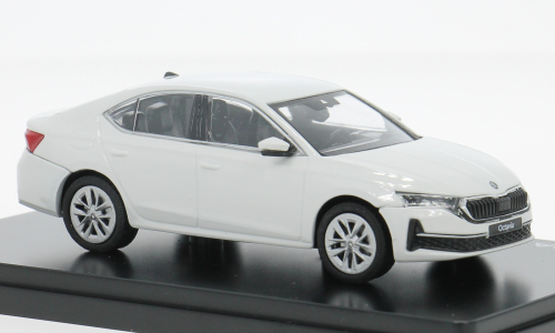 1:43 SKODA Octavia IV FL (2024), white - 048E