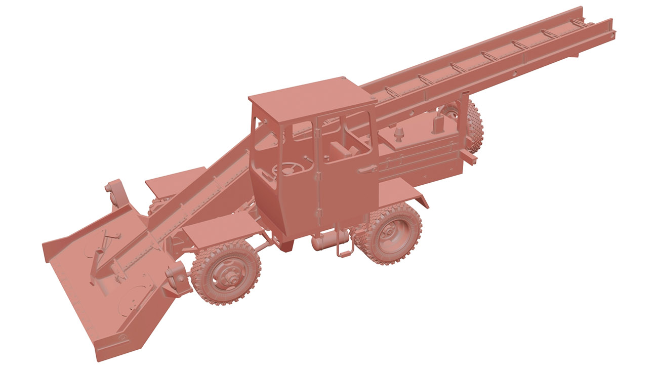 1:43 Снегопогрузчик лаповый КО-206А - am43031036