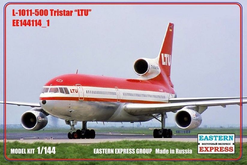 1:144 Сборная модель Авиалайнер Lockheed L-1011-500 TriStar (LTU) - 144114-1