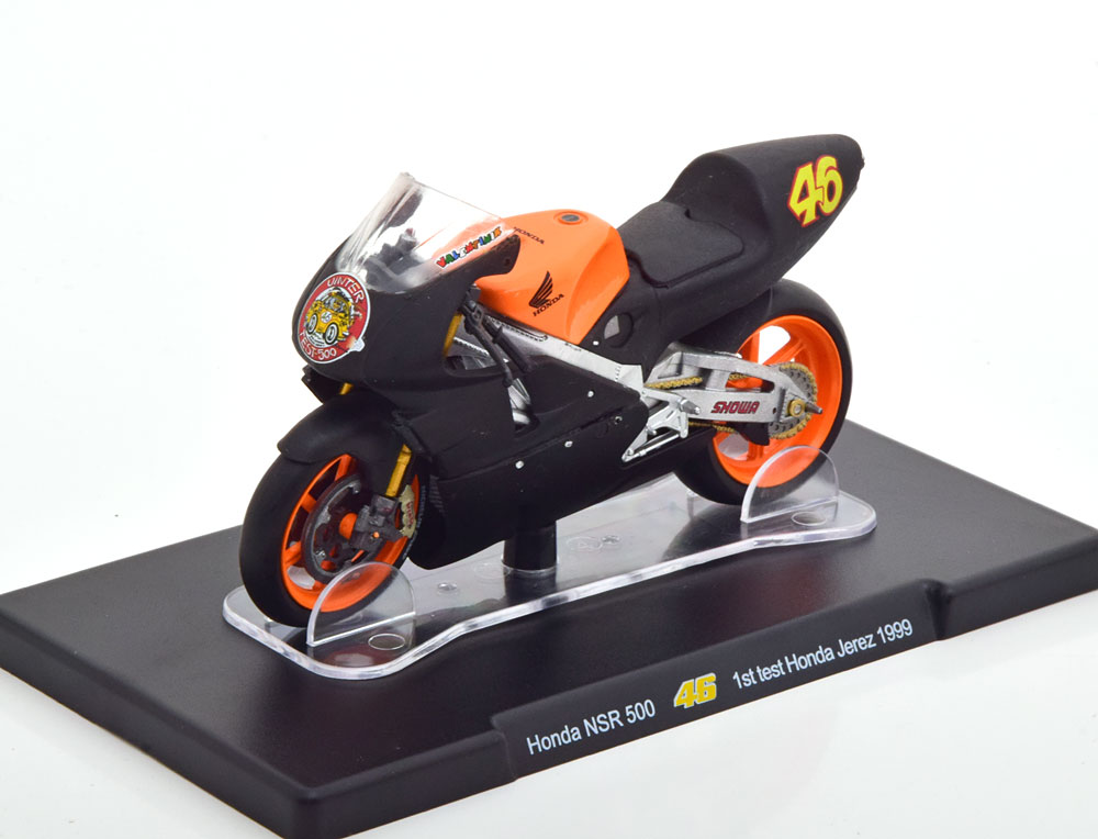1:18 HONDA NSR 500 1st test Jerez, Rossi (1999) - Rossi0029