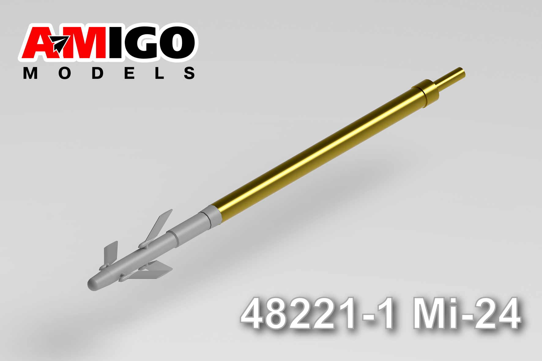 1:48 Штанга ДУАС вертолета Ми-24 - amg 48221-1