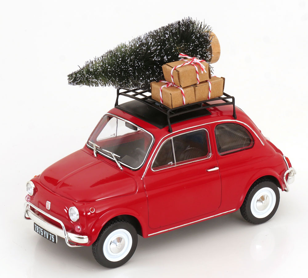 1:18 FIAT 500L Christmas Edition (1968), red - 187779