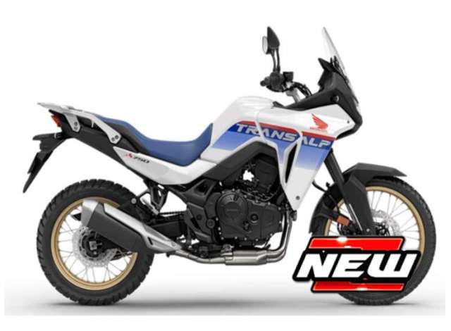 1:18 Honda XL750 *Transalp*, white / blue - 51092