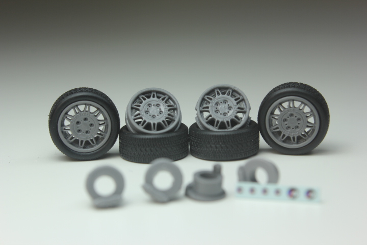 1:43 Комплект колес #42 (BMW Motorsport) - KD042