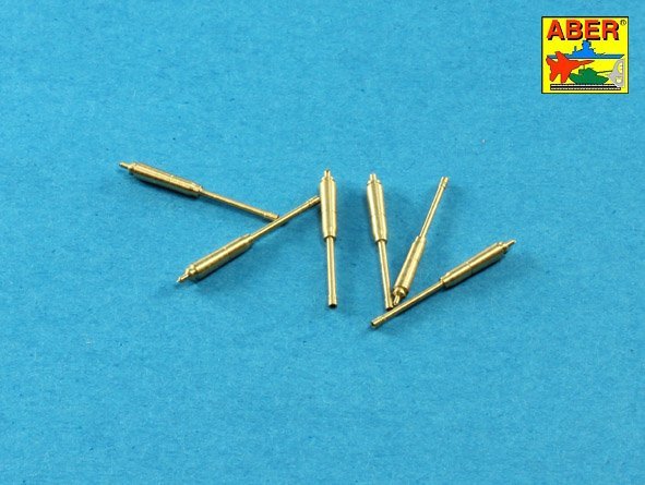 1:35 Set of barrels for US M16A1 or M231 5,56mm gun barrels x 6 pcs. - 35 L-221