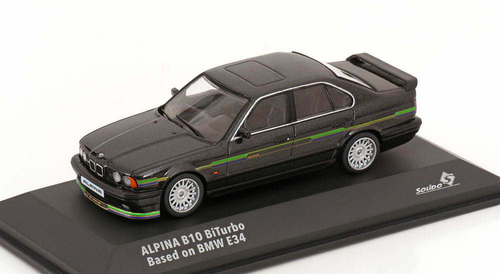 1:43 BMW Alpina B10 E34 BiTurbo, black-metallic - S4310406