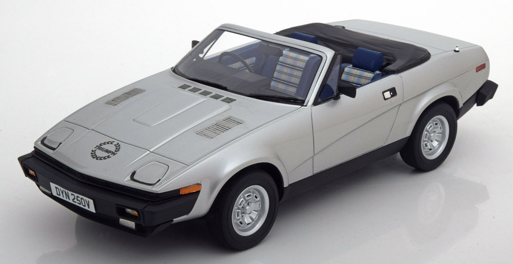 1:18 TRIUMPH TR7 DHC Roadster (1980), silver - CML070-1