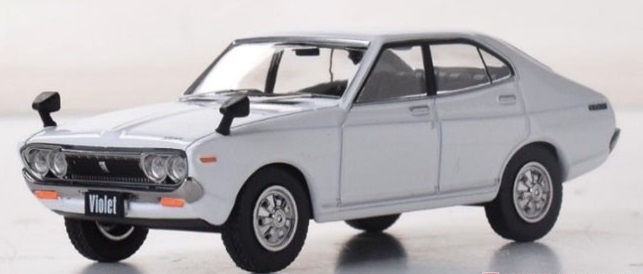 1:43 NISSAN Violet Deluxe (1973), white - F43-142