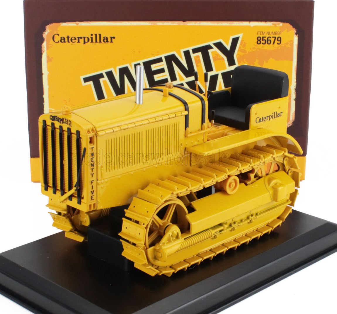 1:16 CATERPILLAR Twenty Five Cingolato - Tractor, Yellow - 85679