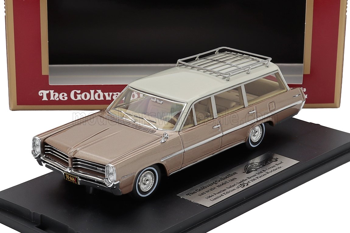 1:43 PONTIAC Safari Sw Station Wagon (1964), Saddle Bronze - GC093B