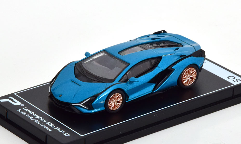 1:64 LAMBORGHINI Sian FKP 37 (2019), turquoise-metallic - No08