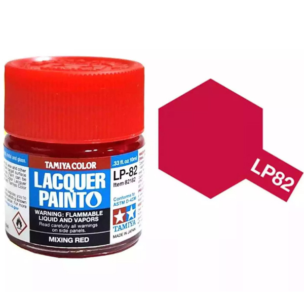 Краска лаковая LP-82 Mixing Red, 10мл - 82182