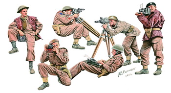 1:35 Сборная модель W.W.II British & Commonwealth War Correspondent Set - CB35140