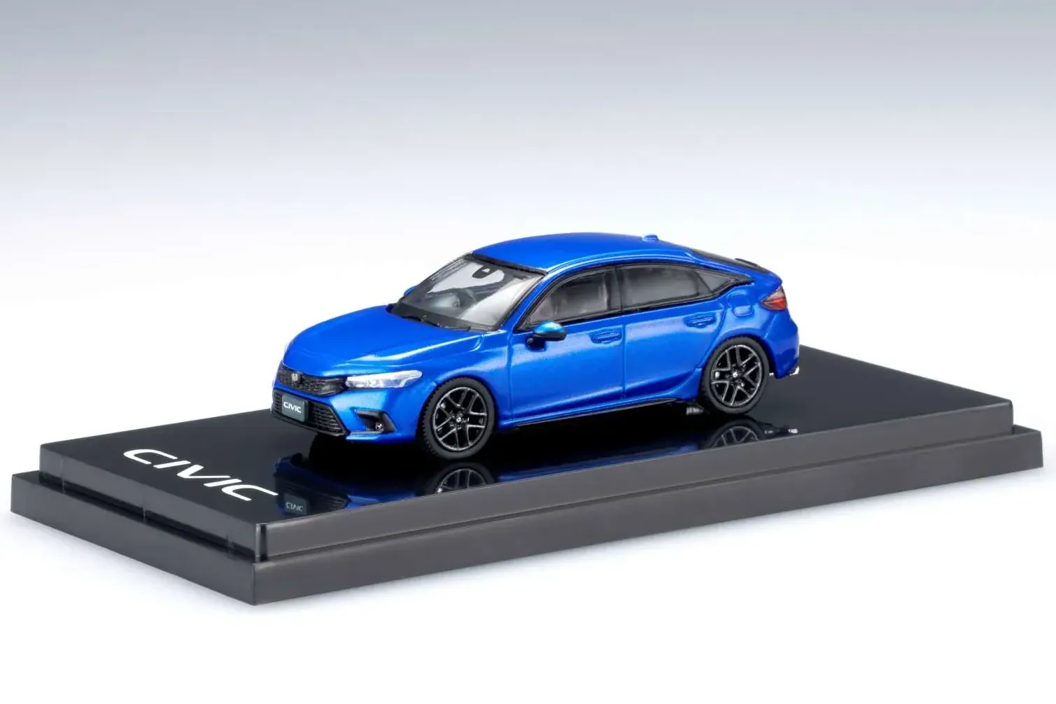 1:64 HONDA Civic (fl1), premium crystal blue metallic - HJ641046ABL
