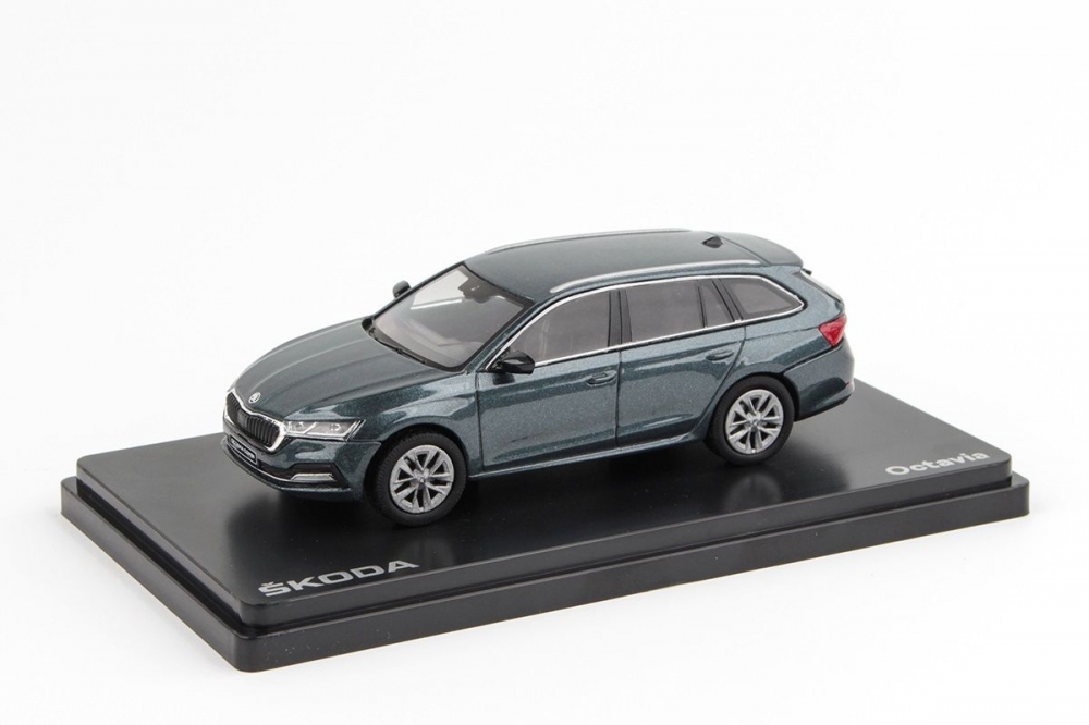 1:43 SKODA Octavia IV Combi (2020), Graphite Grey Metallic - 038C