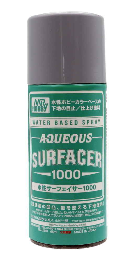 Грунтовка Mr. Aqueous Surfacer 1000, 170мл. (в баллонах) - B-611