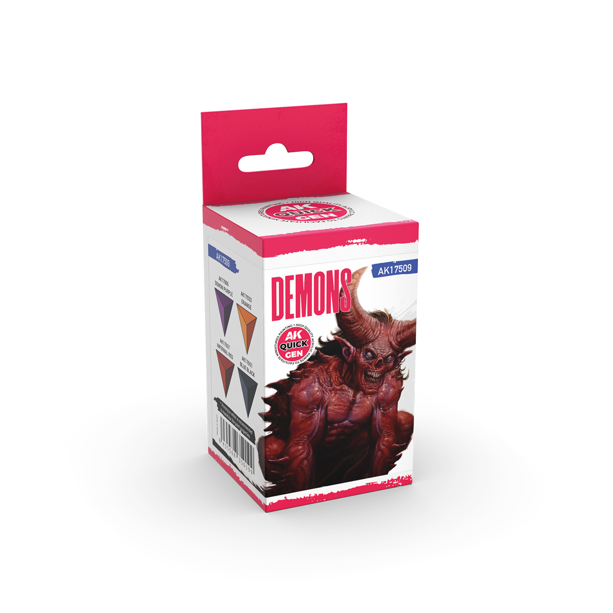 Набор красок QUICK GEN - Демоны / DEMONS - AK17509