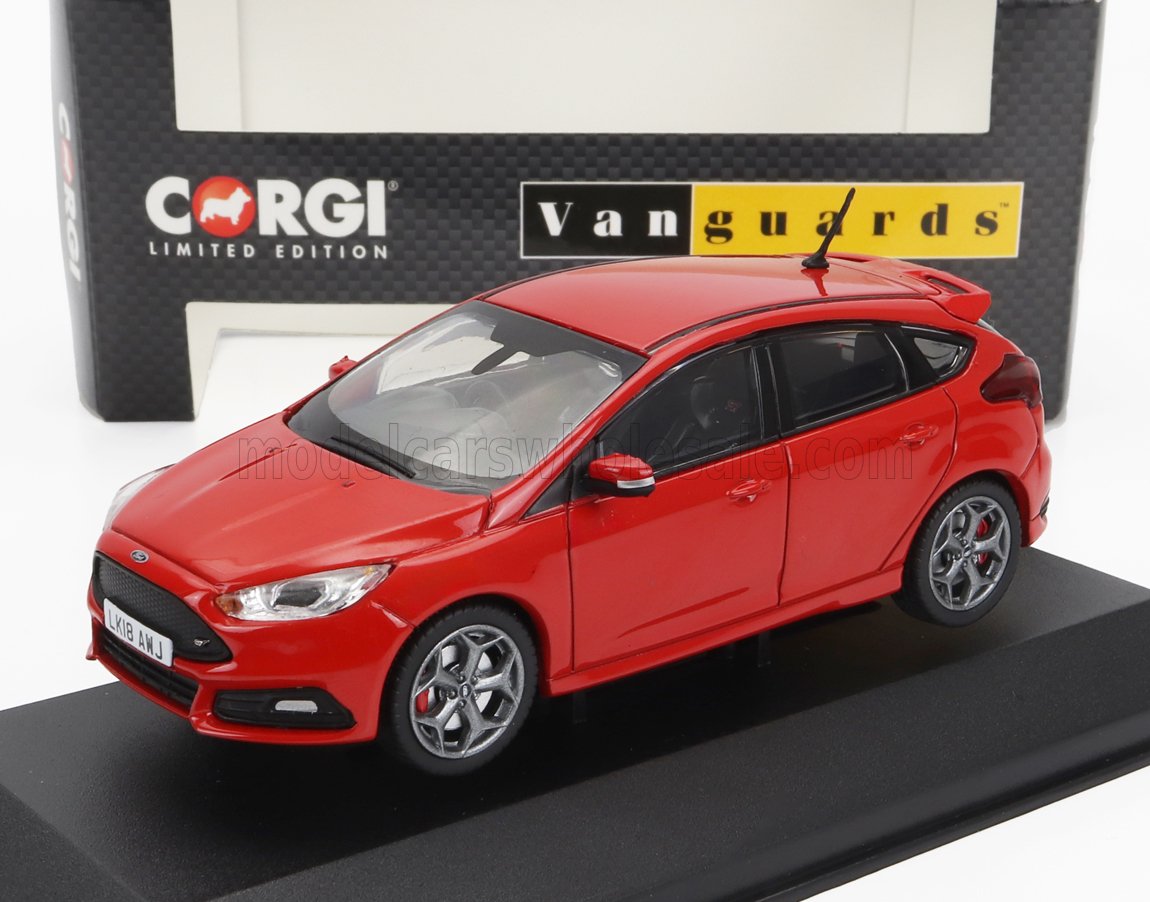 1:43 (Уценка!) FORD Focus Mkii St-3 (2018), Red - VA15303-Z1
