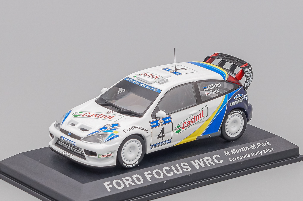 1:43 FORD Focus WRC #4, Voiture de Rallye de Collection (Exclusivité) 8 - T5626-8