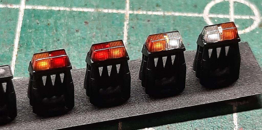 1:43 Фонари ПФ-204 ФП-209 4шт./4шт. РАННИЕ - CT-LT058YR