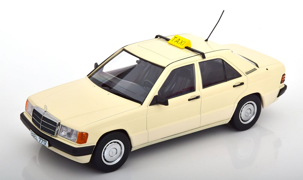 1:18 MERCEDES-BENZ 190 W201 Taxi (1993) - T9-1800313