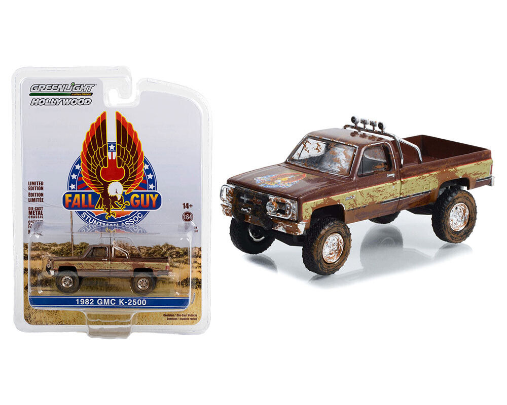 1:64 GMC K-2500 Sierra Grande Wideside (Dirty Version) (1982) - 44965F