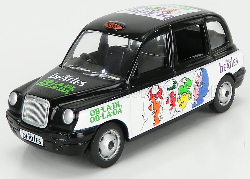 1:36 AUSTIN London Taxi Lti Tx4 (2014) - The Beatles - Ob-la-di Ob-la-da, Black White - CC85931