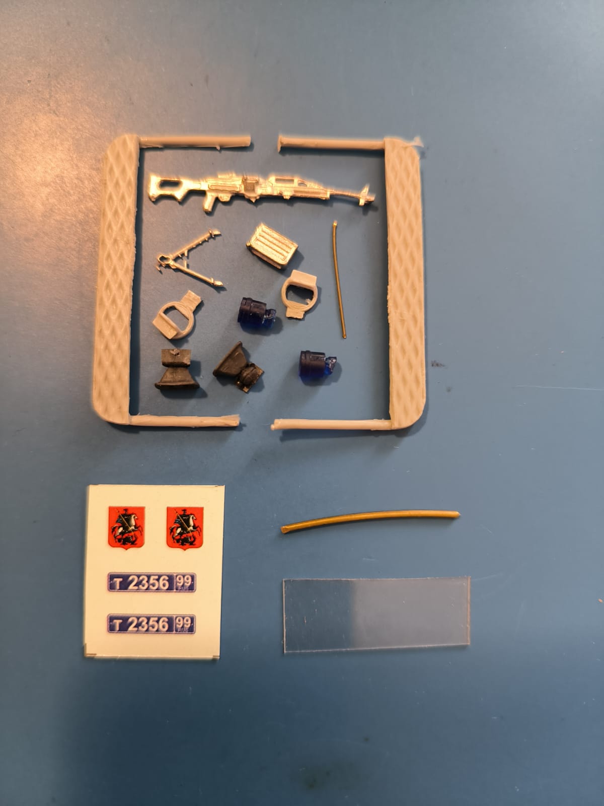 1:43 Набор для конверсии №1 на СПМ-Тигр - M0032