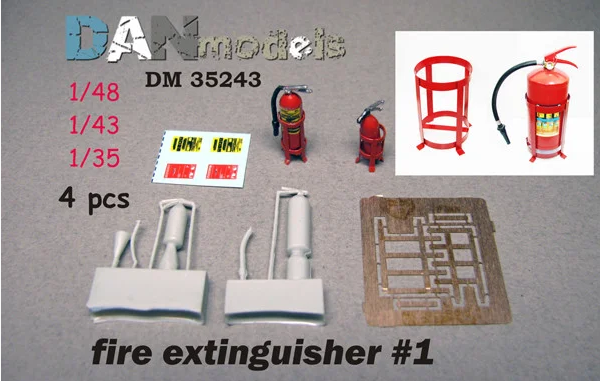 Огнетушители на подставке. №1 - DM35243