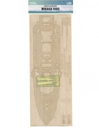 1:200 IJN Battleship Mikasa Wood Deck - W20002