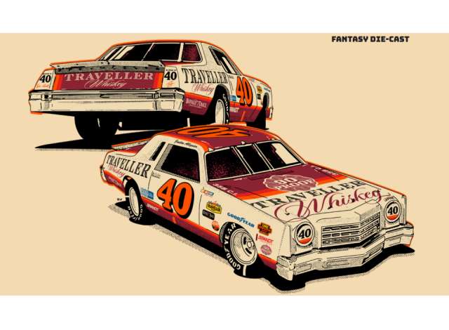 1:64 Chevrolet #40 Justin Allgaier *TravellerWhiskey*, various 1978 - F402665TRVAG