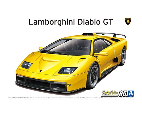 1:24 Сборная модель Lamborghini Diablo GT 99 - 05899