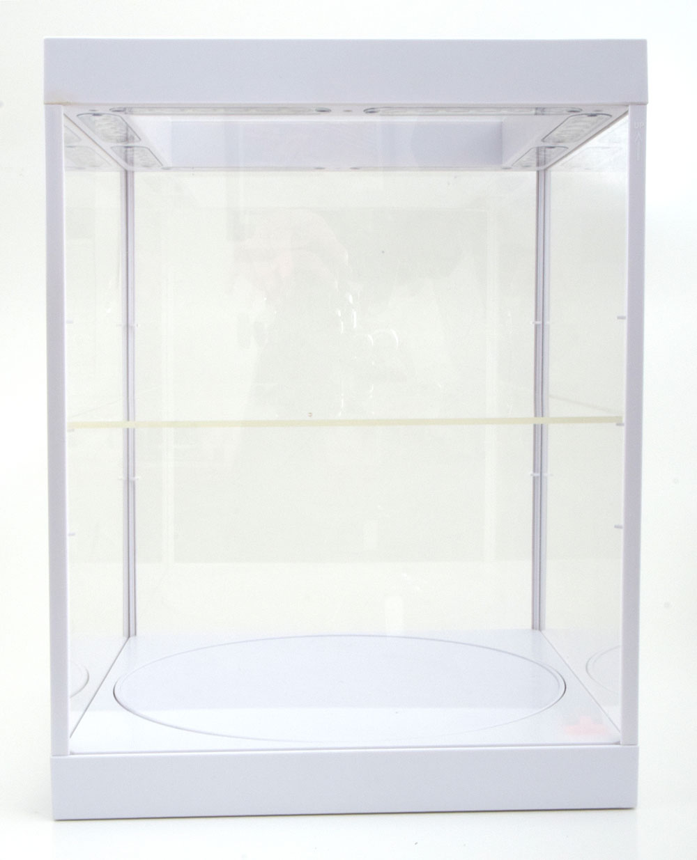 VITRINE mit LED Beleuchtung, white - T9-69929W