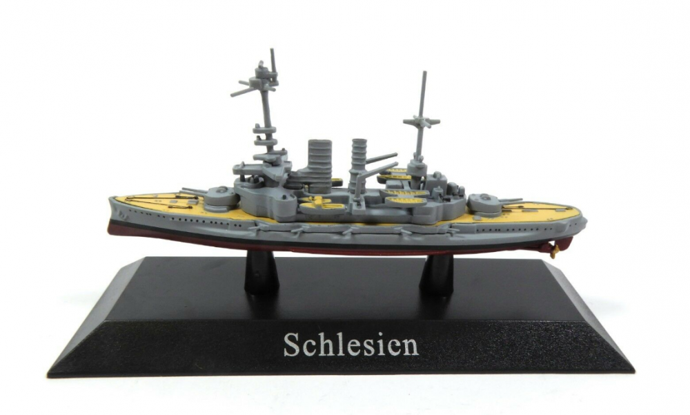 1:1250 Линкор додретноудного типа ВМФ Германии Шлезиен (Schlesien) 1906 - BO25