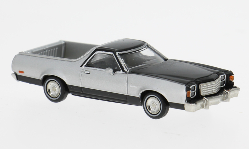 1:87 FORD Ranchero 500 (1977), silver/black - 18231