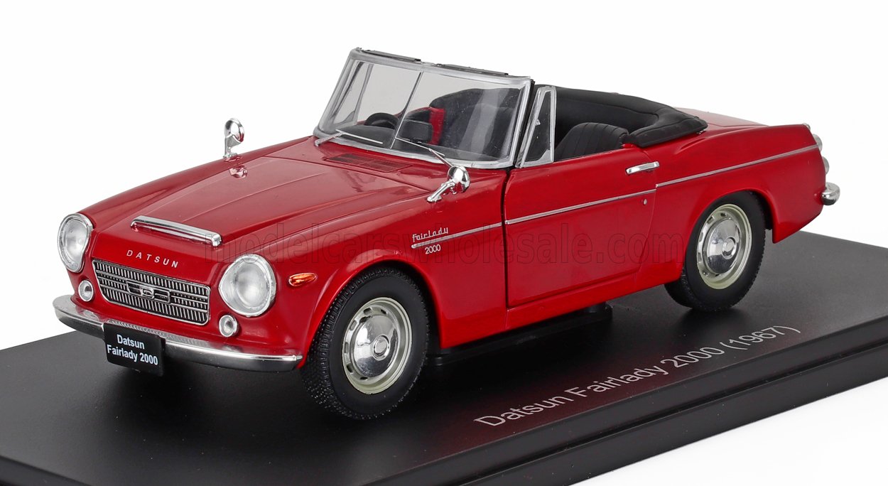 1:24 DATSUN Fairlady 2000 Cabriolet (1967), red - VQJ-USC217