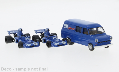 1:87 Set Tyrrell 006, Formel 1, GP Nürburgring, 1973, Elf - BRE22871