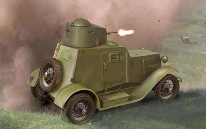 1:72 Сборная модель Бронеавтомобиль ФАИ - 72114