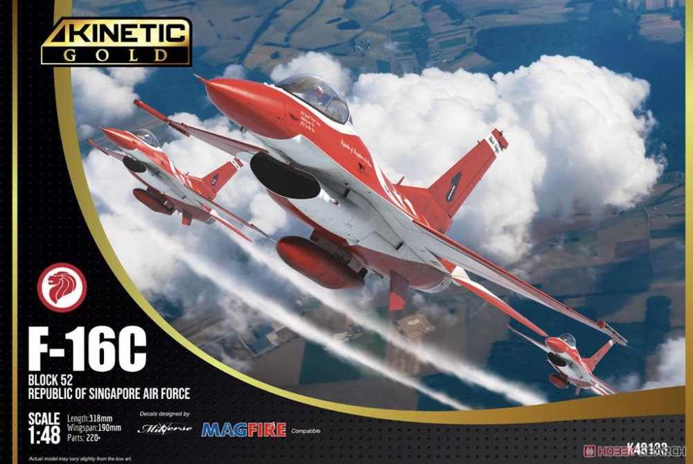 1:48 Сборная модель F-16C Блок 52 «Черные рыцари» - K48133