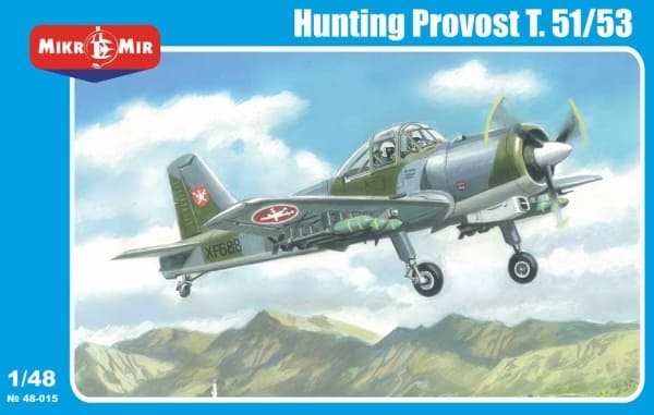 1:48 Сборная модель  Hunting Provost T.1 armed version - 48-015