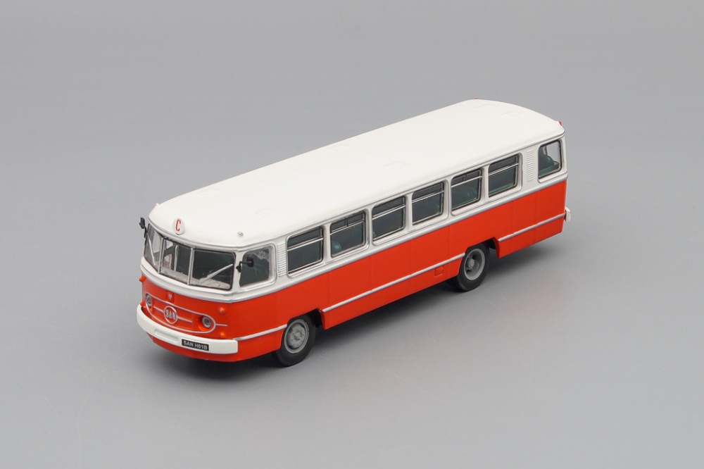 1:72 SAN H01B, Kultowe Auta PRL-u спецвыпуск, red / white - kulA074
