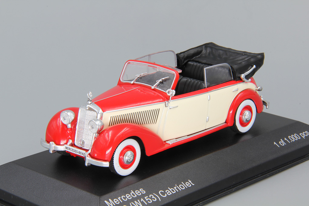 1:43 MERCEDES BENZ 230 (w153) Cabriolet (1940), Ivory Red - WB224