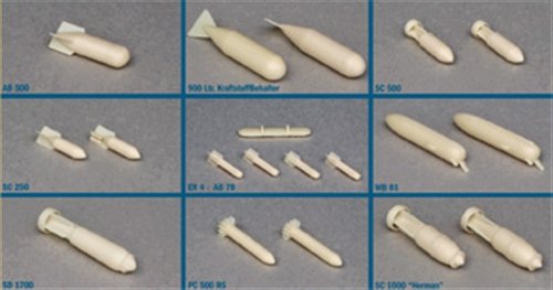 1:72 Набор для доработки Luftwaffe Weapons II - 26102
