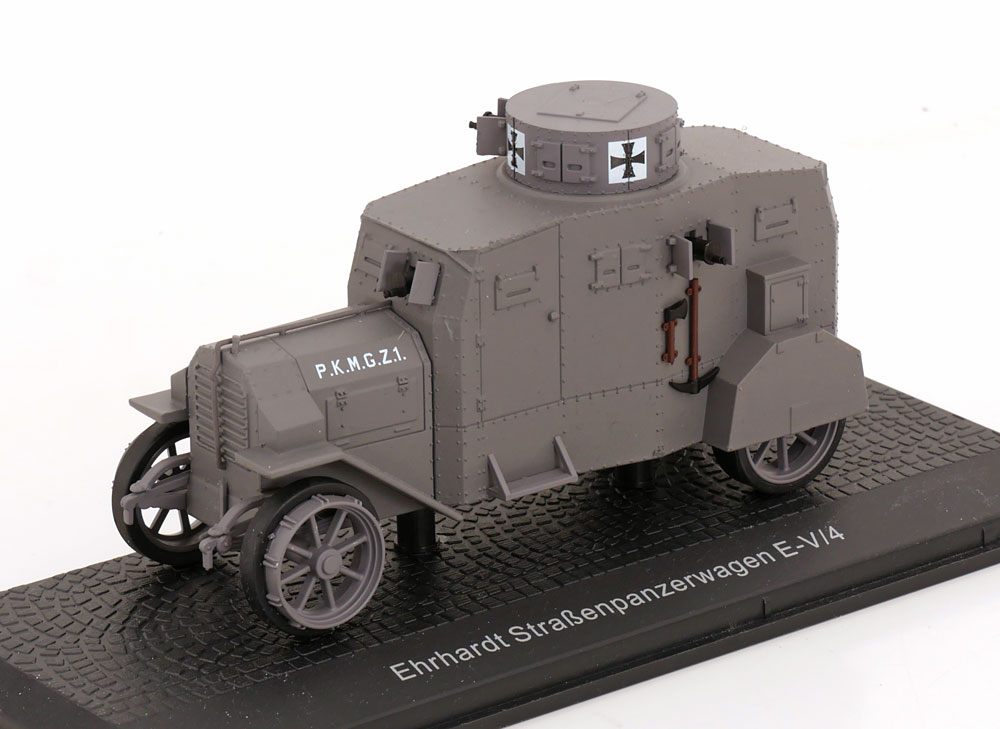 1:43 EHRHARDT Strassen-Panzerwagen E-V 4, matt-grey - 7210001