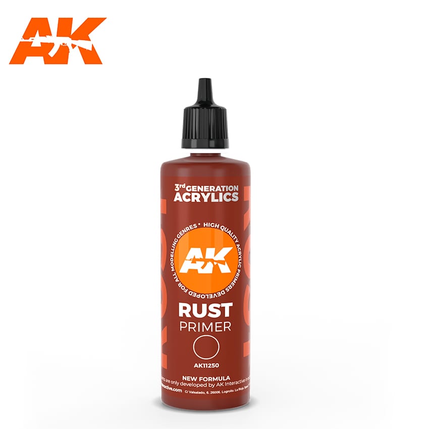 'Ржавчина' грунтовка, 100 мл / RUST SURFACE PRIMER 100ML - AK11250