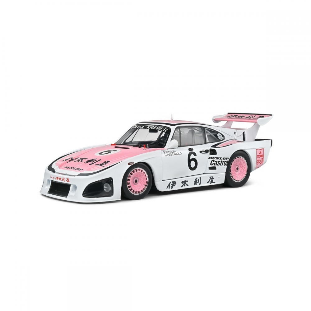 1:18 PORSCHE 935k3 Team Porsche Kremer Racing N6 Winner 1000km Suzuka (1981) B.wollek - H.pescarolo, White Pink - 1807204