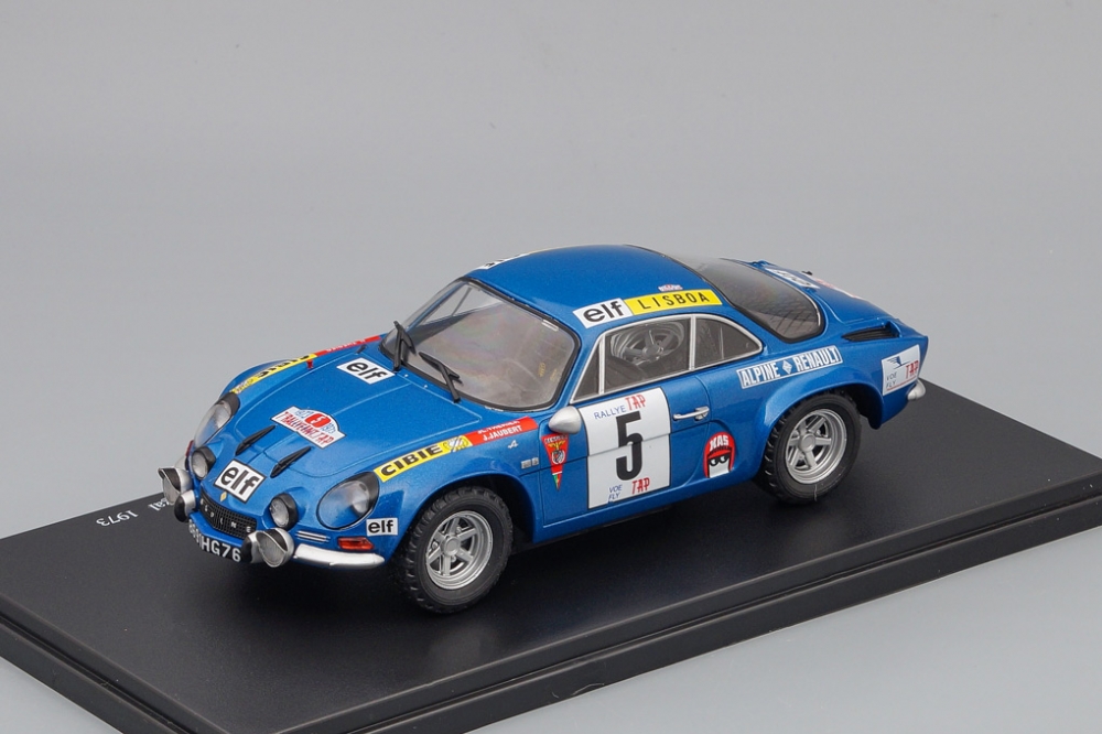 1:24 ALPINE RENAULT A110 #5 1800 Therier-Jaubert Rally de Portugal 1973 - AWRC002